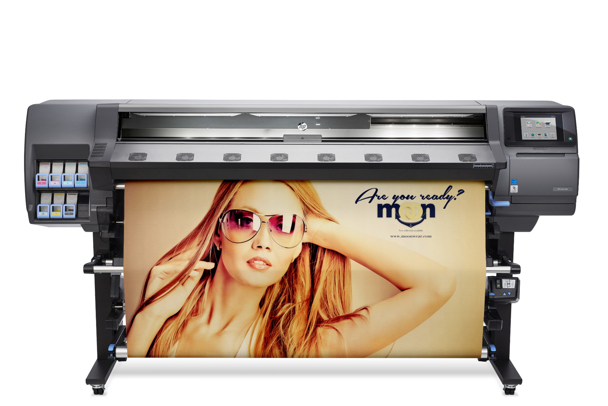 Maszyna drukująca HP Latex 360 w parku maszynowym MGA IRIS