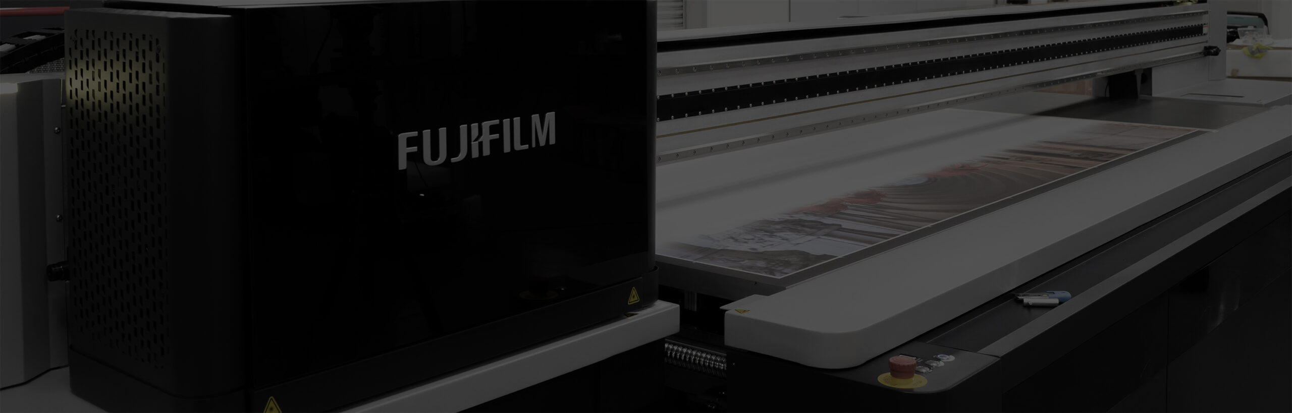 Printing system in the MGA IRIS production facility